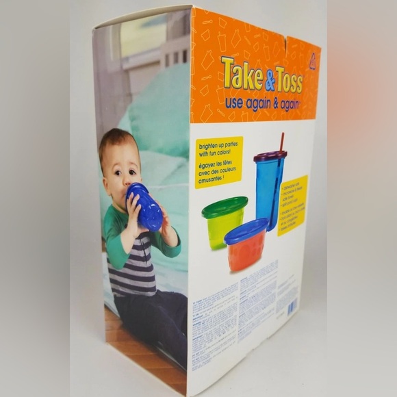 Take & Toss 30 Piece Party Pack NEW IN BOX - Picture 7 of 7